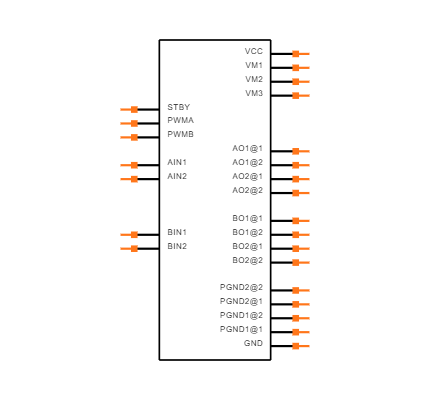 TB6612FNG(O,C,8,EL Symbol