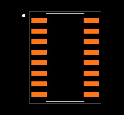 TLP291-4 Footprint