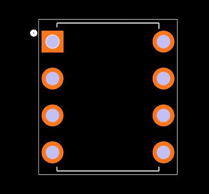 TLP504A(F) Footprint
