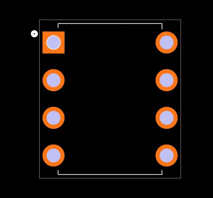 TLP620-2(F) Footprint