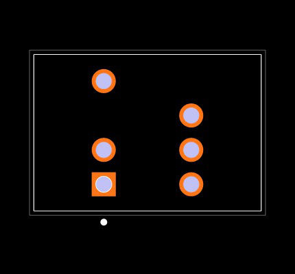 TDN 3-1223WI Footprint