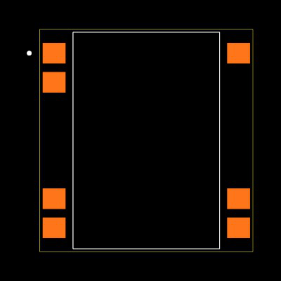 TDR 2-2412SM Footprint