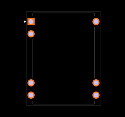 TDR 2-1211WI Footprint