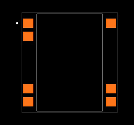 TDR 2-1223SM Footprint