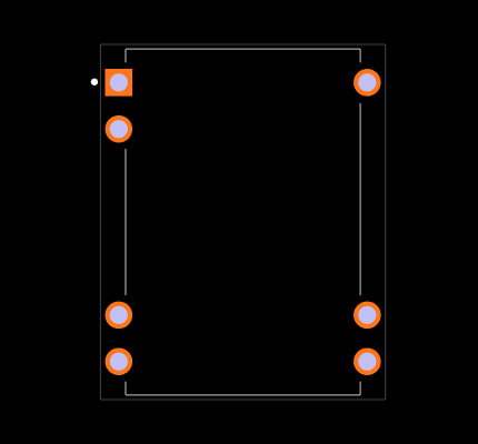 TDR 3-1223 Footprint