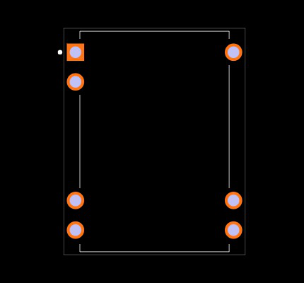 TDR 3-2413WI Footprint