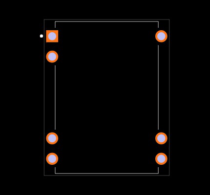 TDR 3-2422 Footprint