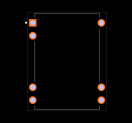 TDR 3-2423WI Footprint