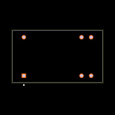 TEL 10-2422WI Footprint