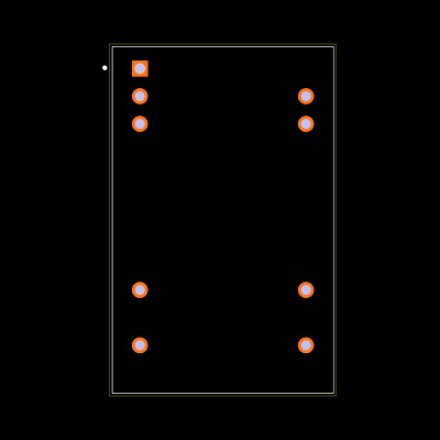 TEN 3-11013WIRH Footprint