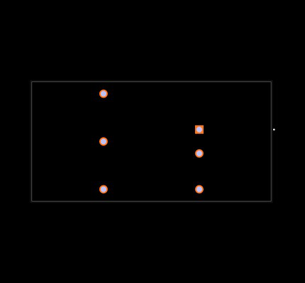TEN 20-2413WIN Footprint