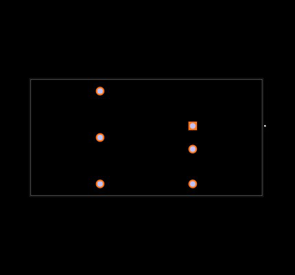 TEN 20-2423WIN Footprint