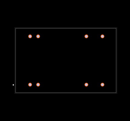 TEN 3-2422WIN Footprint