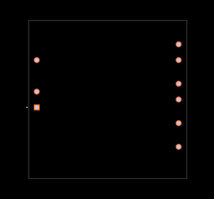 TEN 40-2431 Footprint