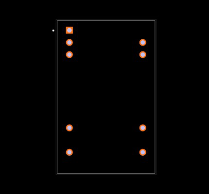TEN 6-11012WIRH Footprint