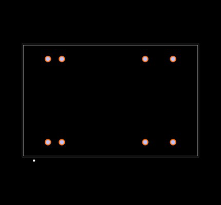 TEN 6-2421WIN Footprint