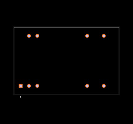 TEN 8-1210 Footprint