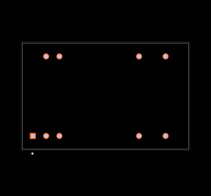 TEN 8-2411WI Footprint