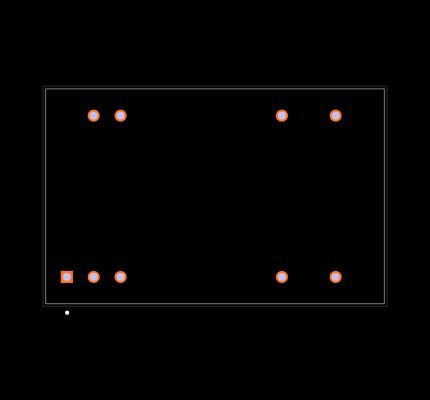 TEN 8-2422 Footprint