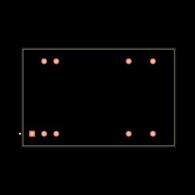 THD 10-2423WIN Footprint