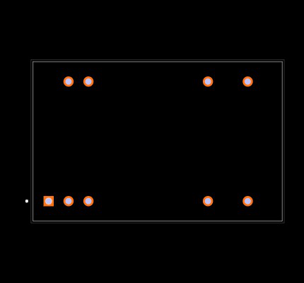 THD 15-2421WIN Footprint