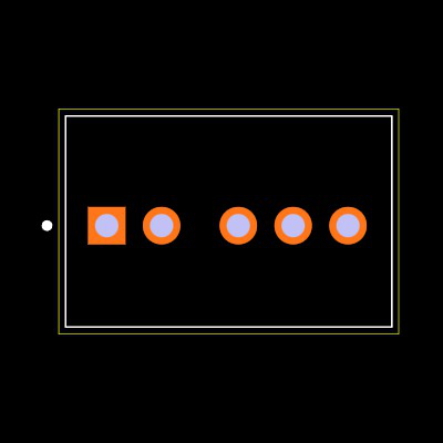 TRN 1-2421 Footprint
