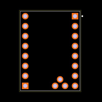 TMC2208SILENTSTEPSTICK Footprint