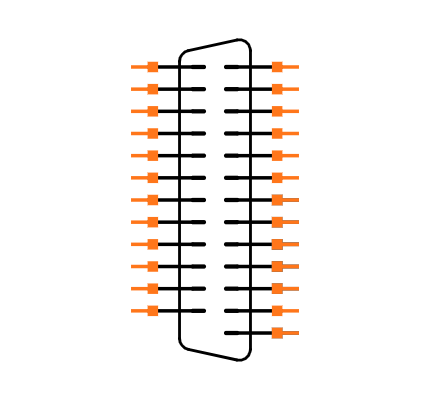 DB25 Symbol