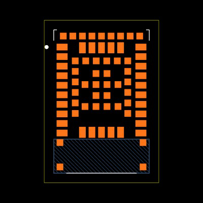 NINA-B400-00B Footprint