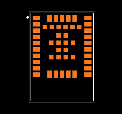 NINA-W106-00B Footprint