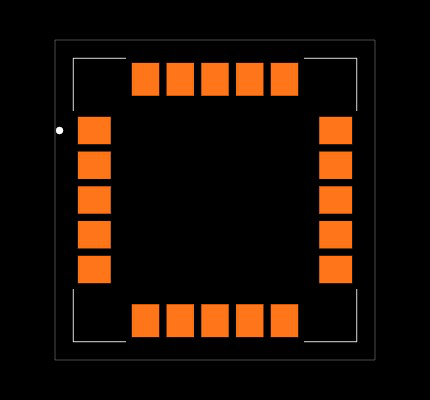 SAM-M8Q-0-10 Footprint