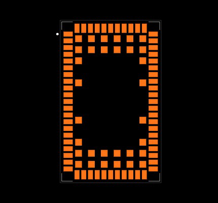 SARA-G340-02S-01 Footprint
