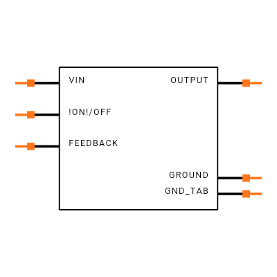 LM2596S-5.0 Symbol
