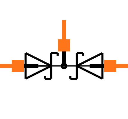 BAS70-05-E3-08 Symbol