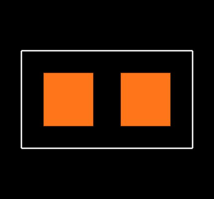 CRCW040211K3FKEDC Footprint