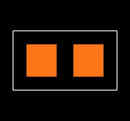 CRCW04022K49FKEDC Footprint