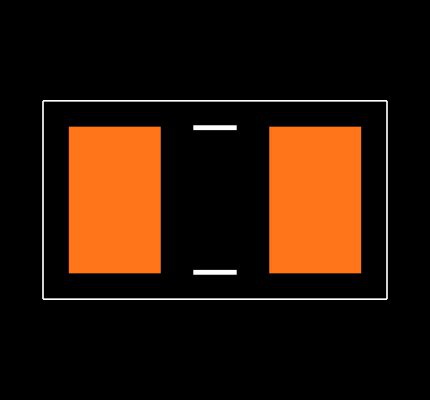 CRCW0805133RFKEAC Footprint