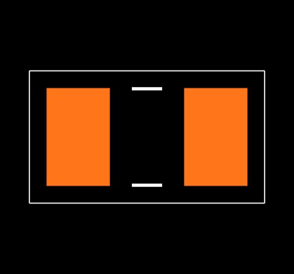 CRCW08054R30JNTA Footprint