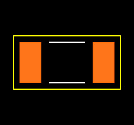 CRCW120614K3FKEAC Footprint