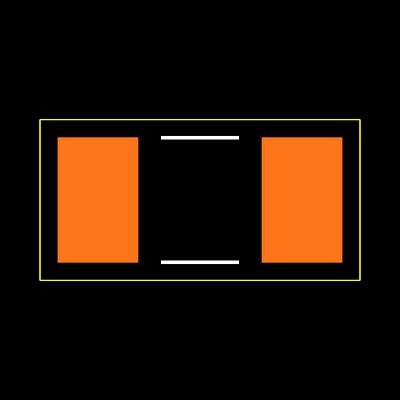 CRCW1206191RFKEAHP Footprint
