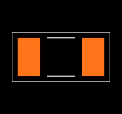 CRCW1206200RFHEAP Footprint