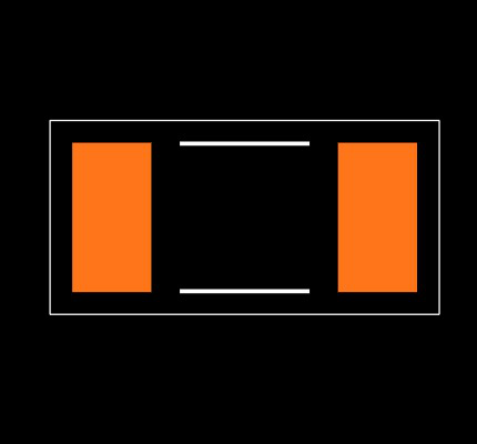 CRCW12062K20FKEAC Footprint