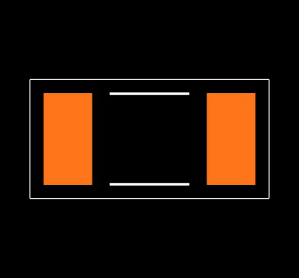 CRCW12062M37FKEBC Footprint