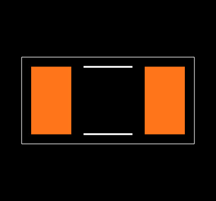 CRCW12066R20FKEA Footprint