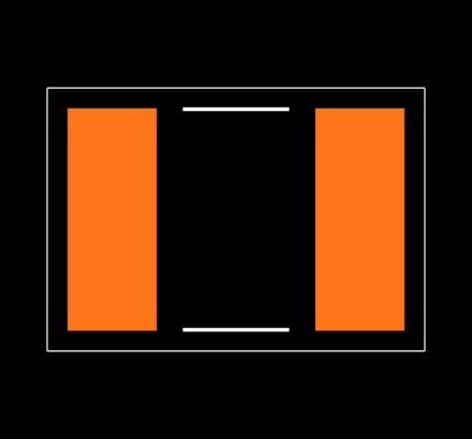 CRCW12102R67FKEA Footprint