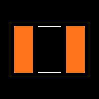 CRCW121076R8FKTA Footprint