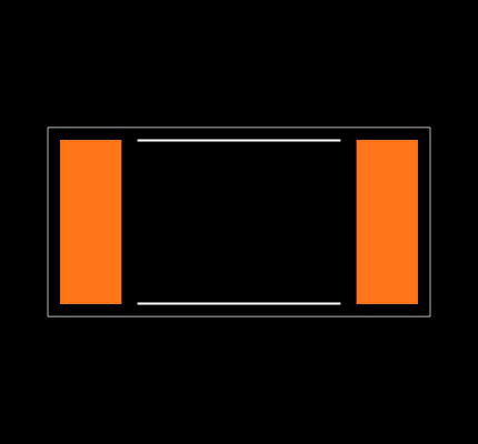 CRCW25124R64FKEH Footprint