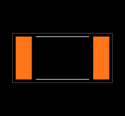 CRCW2512510KFKTG Footprint