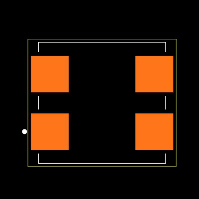 IHCL4040DZER4R7M51 Footprint