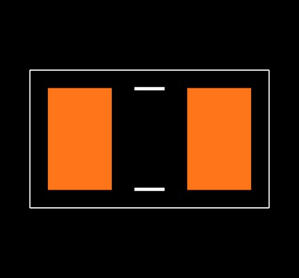 MCU08050C2201FPW00 Footprint